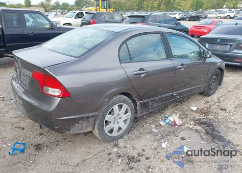 2009 Honda Civic Lx from USA, damaged, VIN 19XFA16539E051836